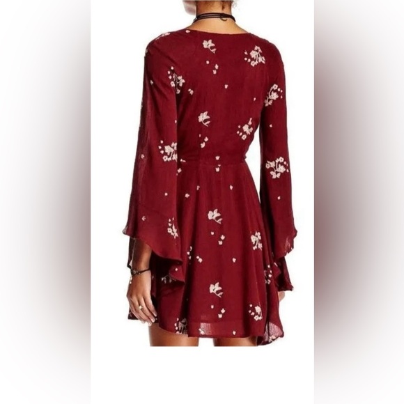 Free People Deep V Dress - Picture 2 of 7